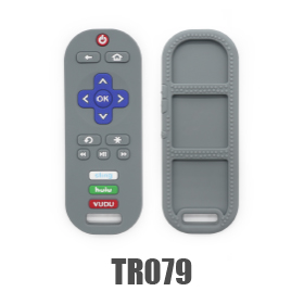 remote silicone teether