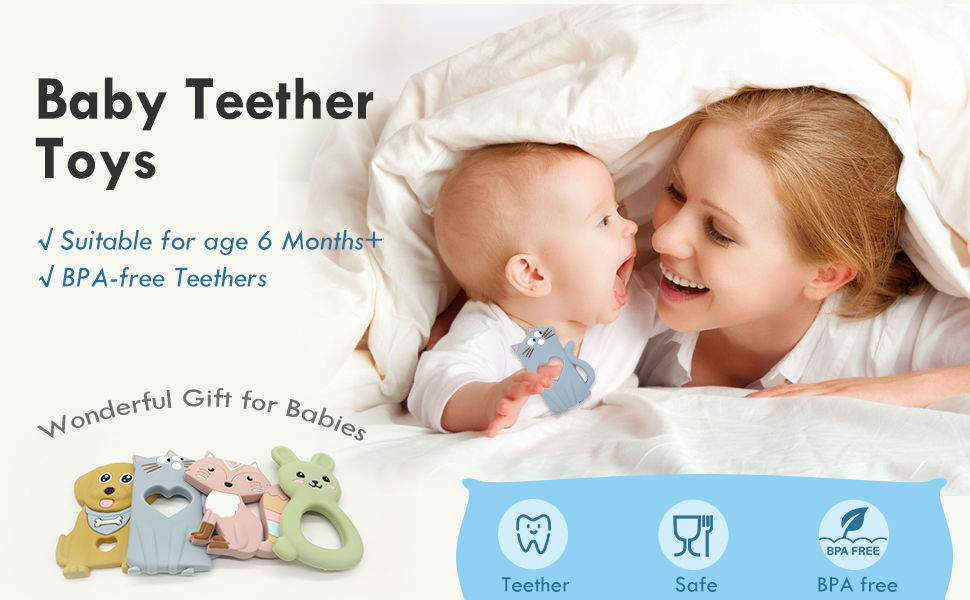 Silicone Animal Teether Whoelsale