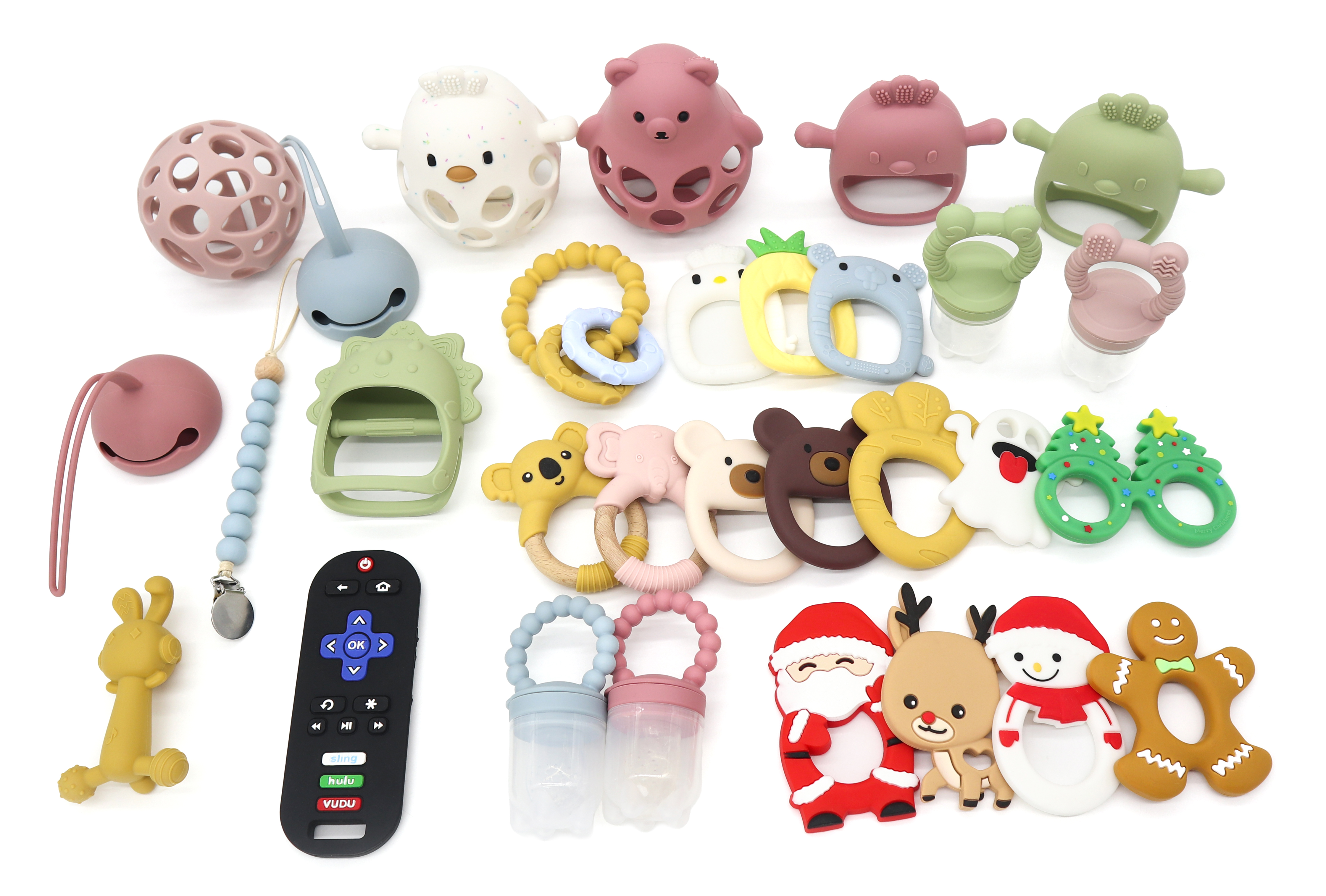 silicone baby teether wholesale