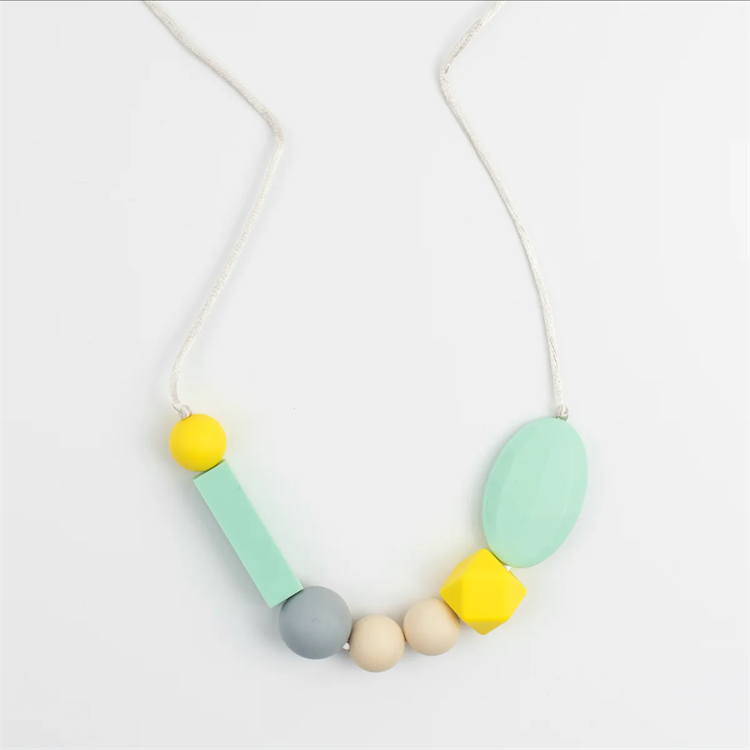 teething necklace silicone