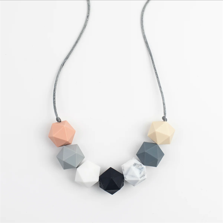 teething silicone necklace